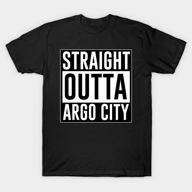 Straight outta Argo City T-Shirt by Heroified